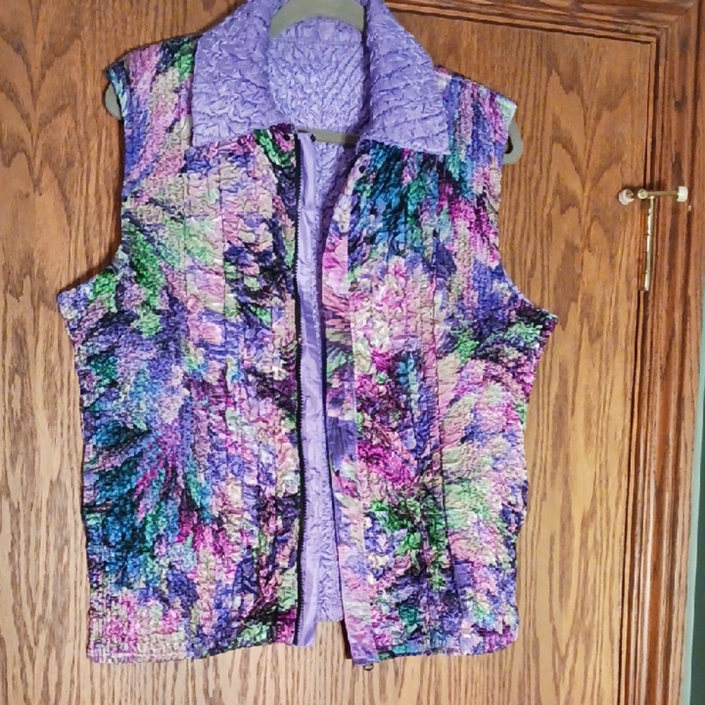 Women's Magic Woman Reversible Full Zip Vest